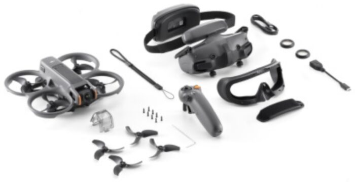 Дрон DJI Avata 2 Fly More Combo (Single Battery) серый — изображение 2