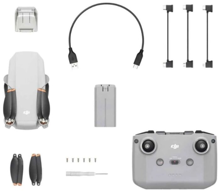 Дрон DJI Mini 4K серый — изображение 4