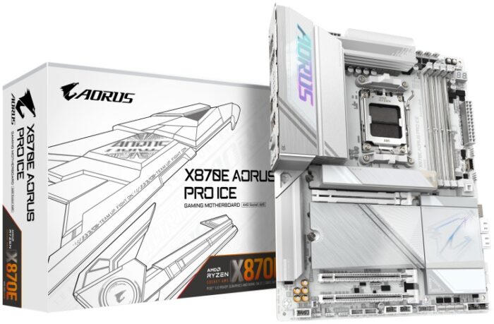 Материнская плата GIGABYTE X870E AORUS PRO ICE — изображение 2